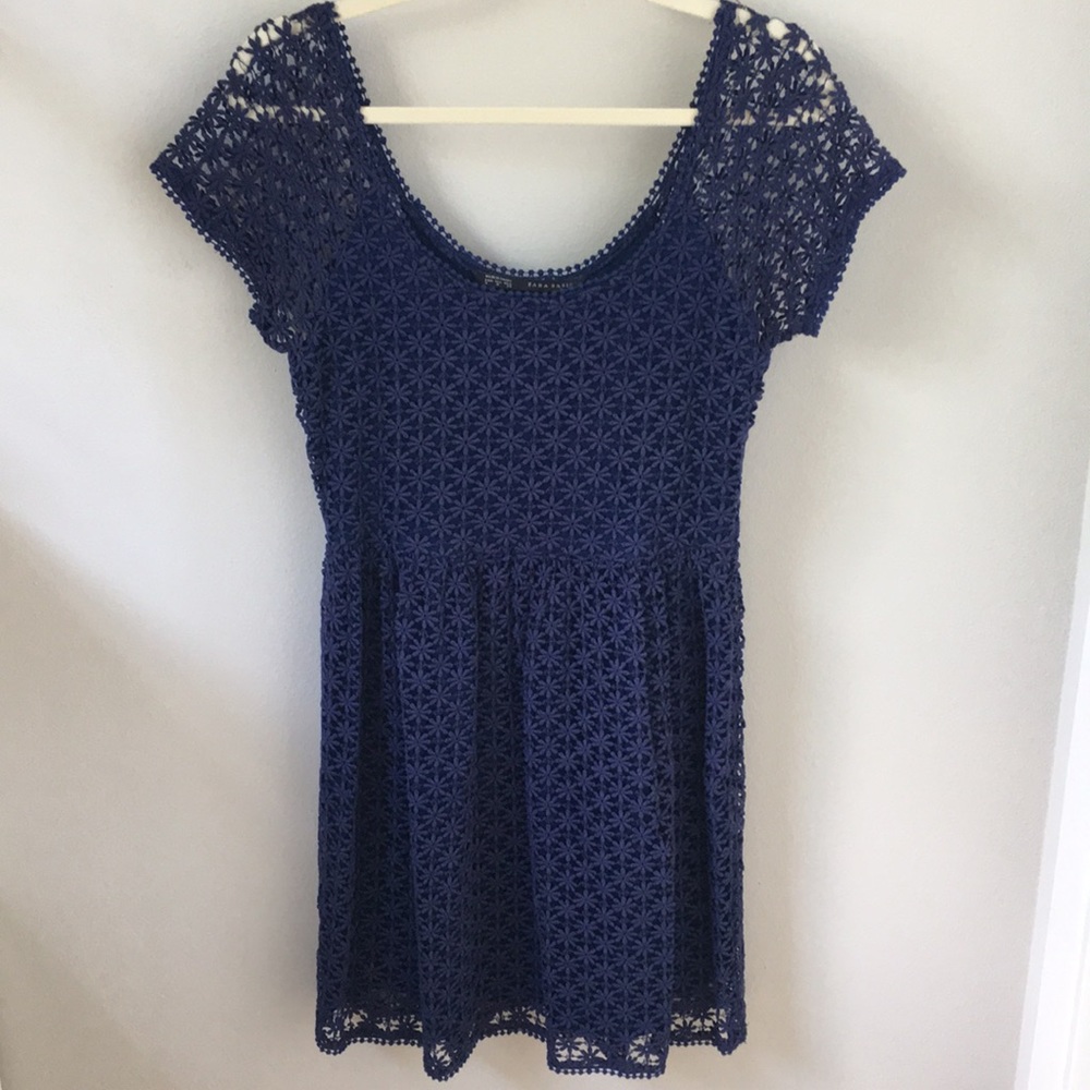 Zara Short Sleeve Lace Dress